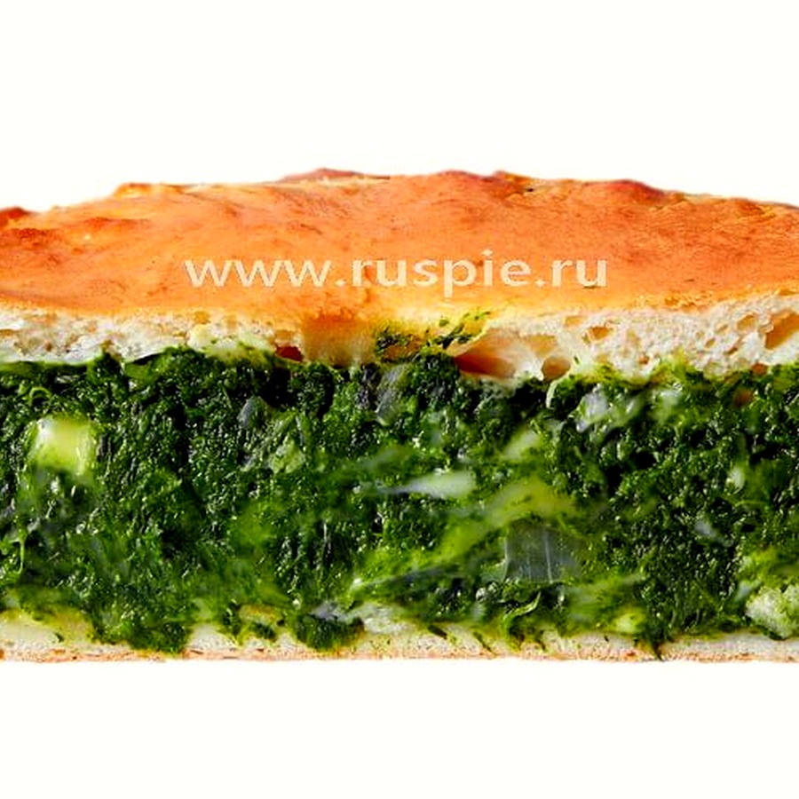 Пирог с сыром и шпинатом