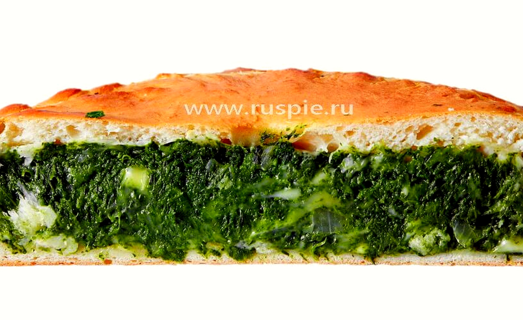 Пирог с сыром и шпинатом